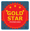 Gold Star Phonecard